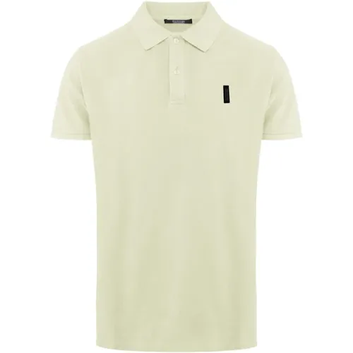 Garment Dyed Piqué Cotton Short Sleeve Polo Shirt , male, Sizes: XS, 3XL, S - BomBoogie - Modalova