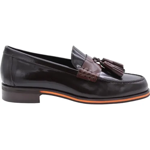 Cara Mocassin Shoes , female, Sizes: 5 UK, 4 UK - Pertini - Modalova