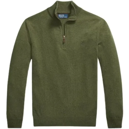 Merino Wool Half-Zip Sweater , male, Sizes: 2XL, M, XL, L, S - Polo Ralph Lauren - Modalova