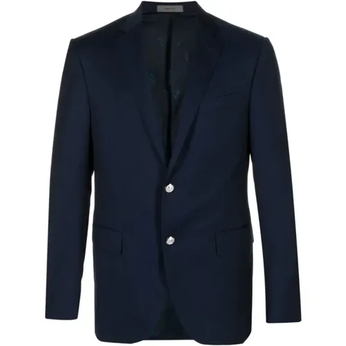 Classic Wool Blazer , male, Sizes: M - Corneliani - Modalova