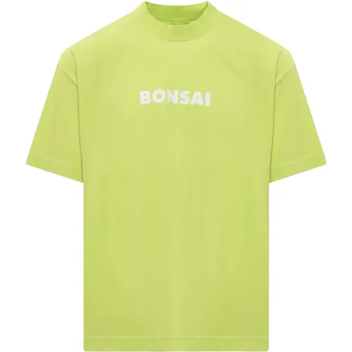 Logo Crew Neck T-Shirt , male, Sizes: M - Bonsai - Modalova