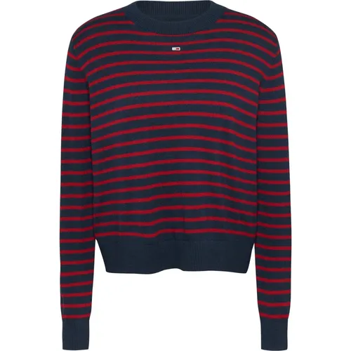 Dunkelblaues Sweatshirt Tommy Jeans - Tommy Jeans - Modalova