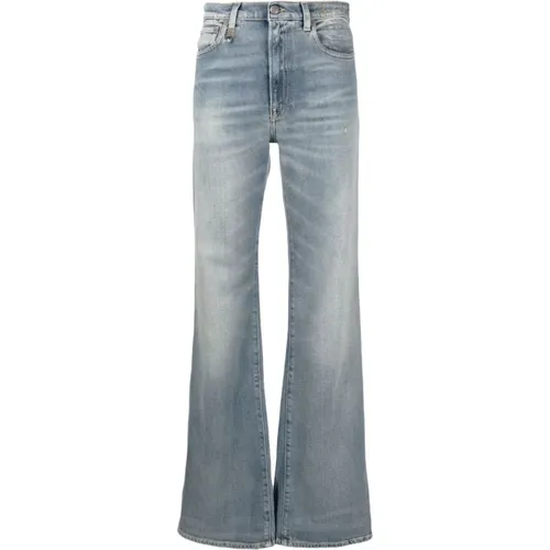 Wide Leg Stretch Jeans , female, Sizes: W27 - R13 - Modalova