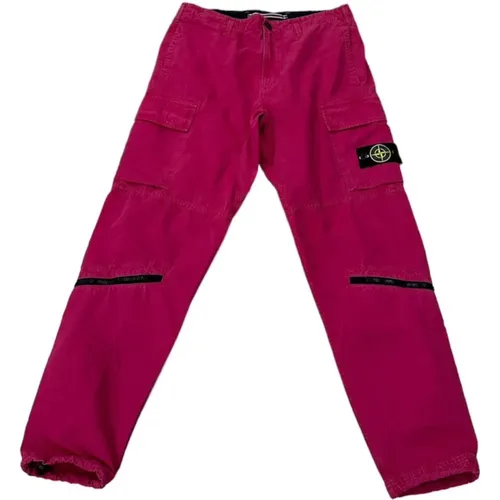 Classic Straight Trousers , male, Sizes: W30, W31 - Stone Island - Modalova