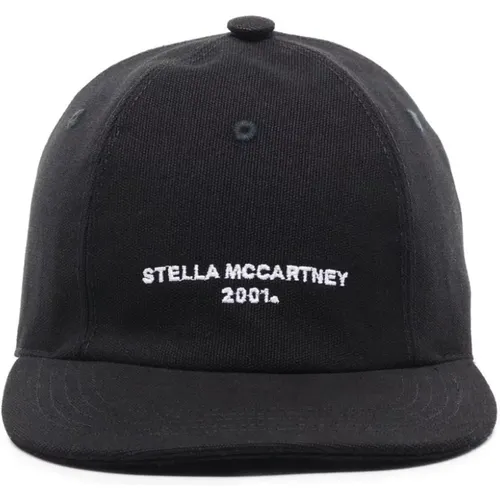 Logo Embroidered Baseball Cap , female, Sizes: 56 CM - Stella Mccartney - Modalova