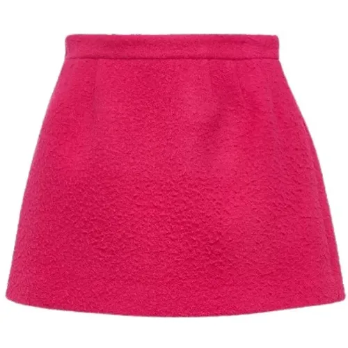 Stylish and Trendy Fuchsia Skirts , female, Sizes: S - RED Valentino - Modalova