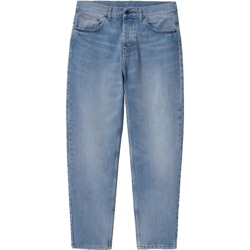 Hellblaue Loose-Fit Jeans , Herren, Größe: W29 - Carhartt WIP - Modalova