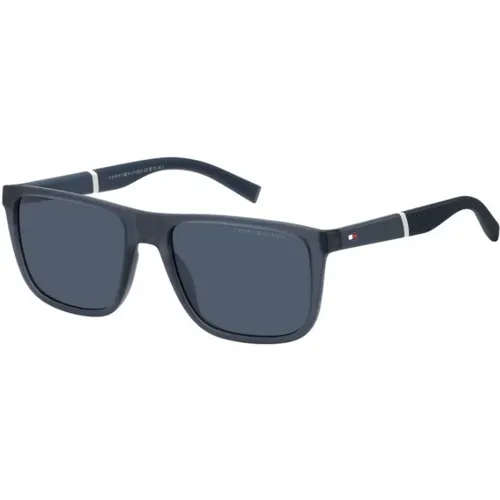 Matte Sunglasses , unisex, Sizes: 56 MM - Tommy Hilfiger - Modalova