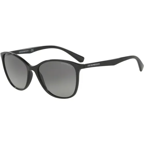 Ea4073-501711 Sunglasses Grey Gradient , female, Sizes: 56 MM - Emporio Armani - Modalova