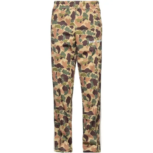 Camouflage Sweatpants , male, Sizes: S - Palm Angels - Modalova