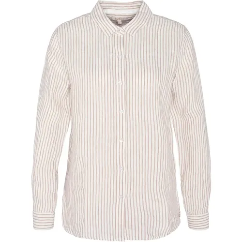 Casual Shirts,Front Button Linen Shirt - Barbour - Modalova