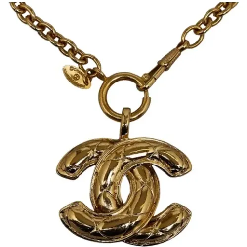 Pre-owned Metal chanel-jewelry , female, Sizes: ONE SIZE - Chanel Vintage - Modalova