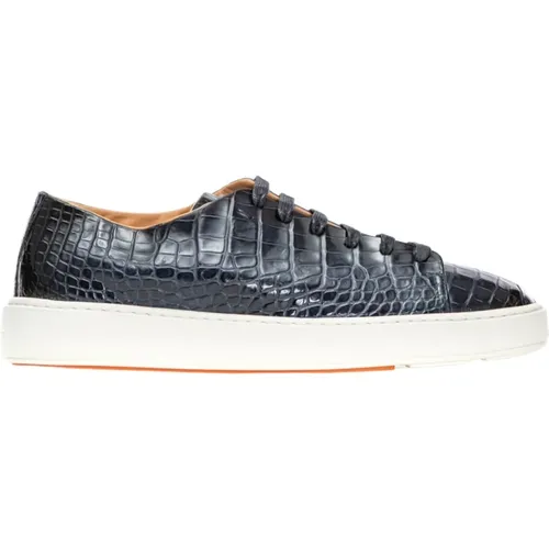 Casual Sneakers for Men , male, Sizes: 8 UK, 9 1/2 UK - Santoni - Modalova