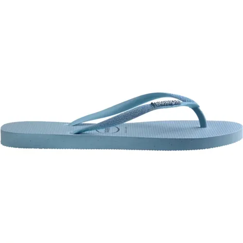 Glitter Iridescent Slim Flip Flops , Damen, Größe: 37 EU - Havaianas - Modalova