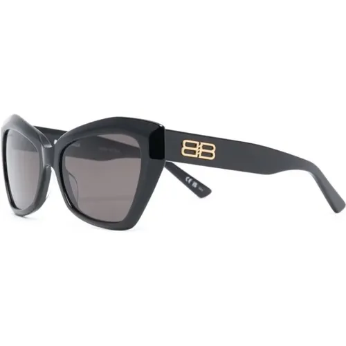 Bb0271S 001 Sunglasses , female, Sizes: 56 MM - Balenciaga - Modalova