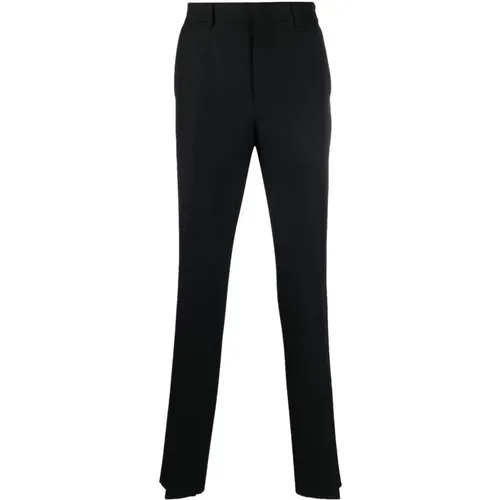 WOV Fabric Pants , male, Sizes: L - Fendi - Modalova