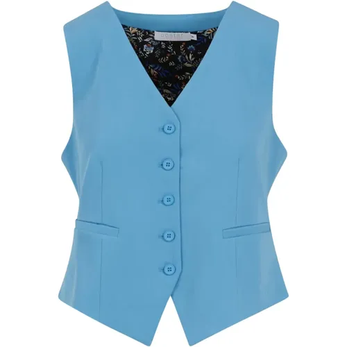 Short tailored vest , Damen, Größe: L - Coster Copenhagen - Modalova