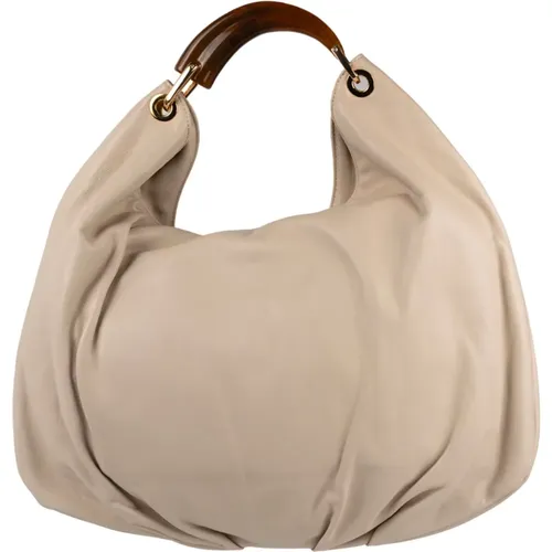 Marble Hobo Horn Maxi Bag , female, Sizes: ONE SIZE - Tramontano - Modalova