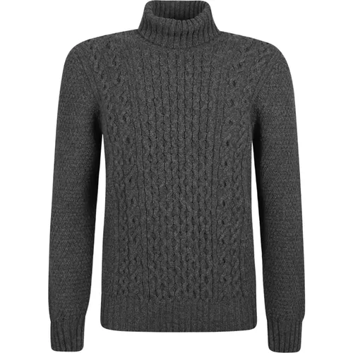 Anthracite Sweatshirt Aw24 , male, Sizes: M, 2XL, XL, L, 3XL - Drumohr - Modalova