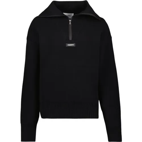 Zip-up Turtleneck Sweater,Knitwear - Coperni - Modalova