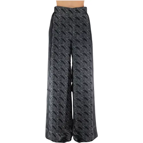 Printed Pants , female, Sizes: XS, S - Casablanca - Modalova