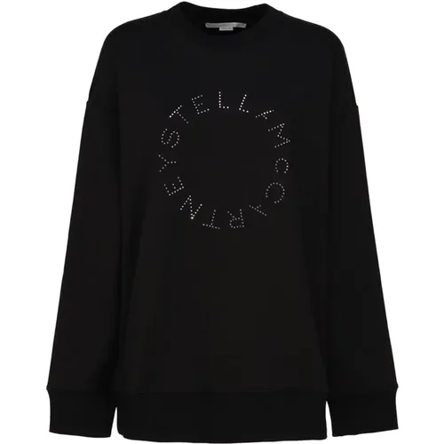 Schwarze Sweaters mit 98% Baumwolle - Stella Mccartney - Modalova