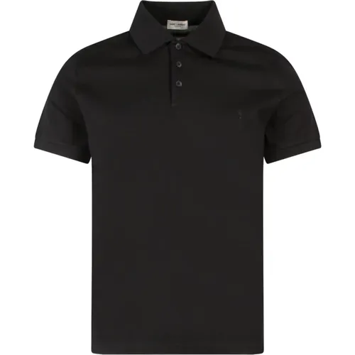 Clothing T-Shirts Polo Shirt Ss23 , male, Sizes: L/XL, M/L, XL, M, S, 3XL, L, 2XL - Saint Laurent - Modalova