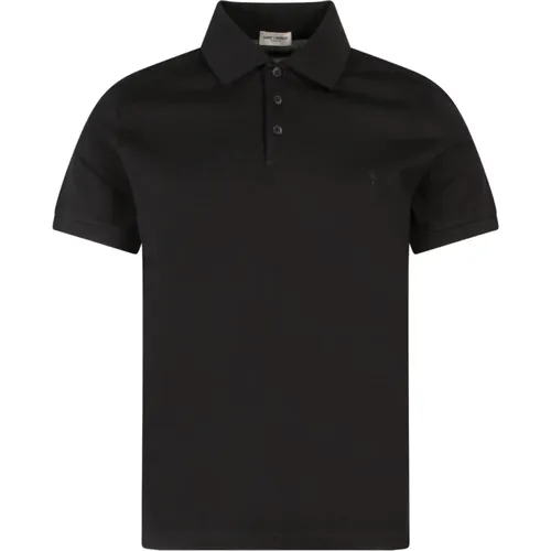 Clothing T-Shirts Polo Shirt Ss23 , male, Sizes: S - Saint Laurent - Modalova