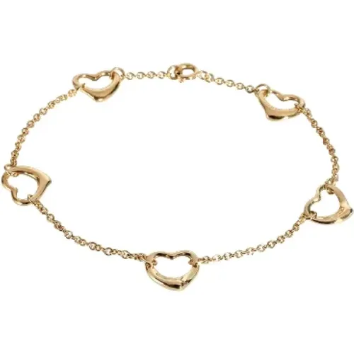 Pre-owned Yellow Gold bracelets , female, Sizes: ONE SIZE - Tiffany & Co. Pre-owned - Modalova