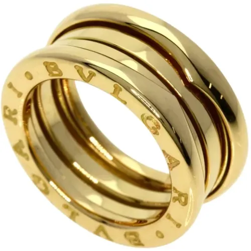 Pre-owned Gold rings , female, Sizes: ONE SIZE - Bvlgari Vintage - Modalova