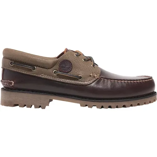 Authentic Boat Shoes 3-Eye Lug Handsewn , male, Sizes: 10 UK, 13 1/2 UK, 8 1/2 UK, 10 1/2 UK, 11 UK, 9 UK, 12 UK, 6 UK, 5 UK, 11 1/2 UK, 7 1/2 UK - Timberland - Modalova