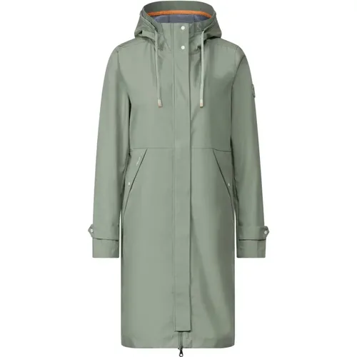 Doubleface Teflon Parka , Damen, Größe: M - Street One - Modalova