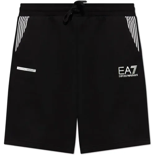 Casual Shorts , Herren, Größe: XL - Emporio Armani EA7 - Modalova