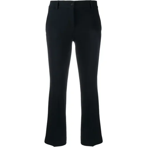 Stretch Bell Bottom Trousers , female, Sizes: XS - Alberto Biani - Modalova