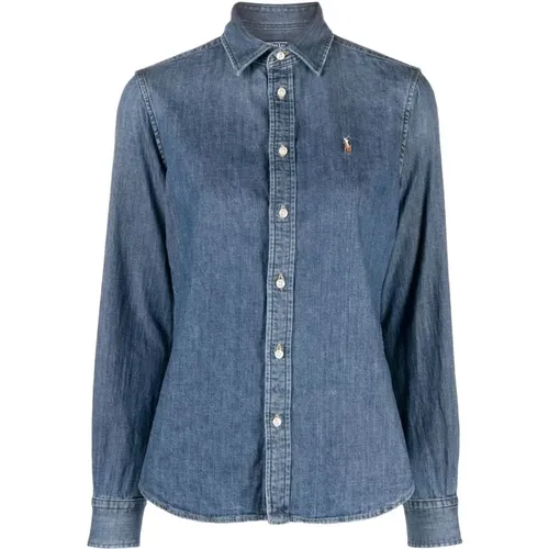 Casual Long Sleeve Shirt , female, Sizes: M, S, XL, L, 2XL, XS, 2XS - Polo Ralph Lauren - Modalova