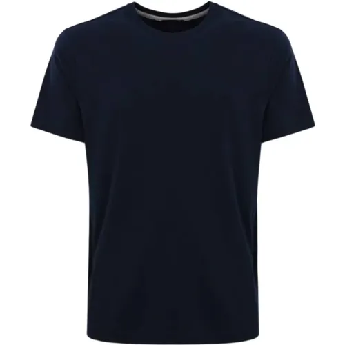 Embroidered Chest T-shirt , male, Sizes: M, S, XL, 2XL - Fay - Modalova