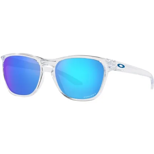 Sporty Sunglasses Prizm Sapphire Transparent , male, Sizes: 56 MM - Oakley - Modalova