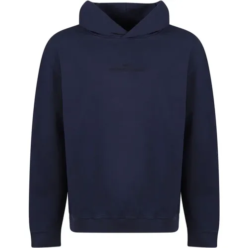 Blauer Sweatshirt mit Einzigartigem Stil - Maison Margiela - Modalova