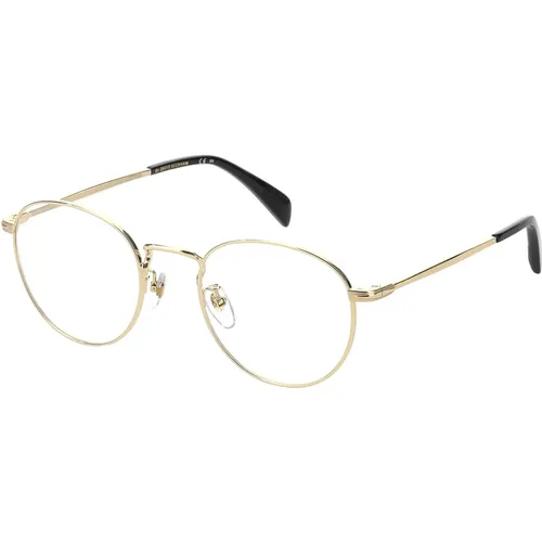 Gold Sunglasses - DB 1015 , unisex, Sizes: 52 MM - Eyewear by David Beckham - Modalova