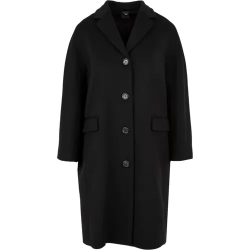 Schwarzer Mantel für Frauen 0729 G889 01241 - Aspesi - Modalova