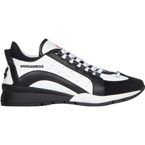 Weiße Sneakers für Herren Aw23 , Herren, Größe: 40 EU - Dsquared2 - Modalova