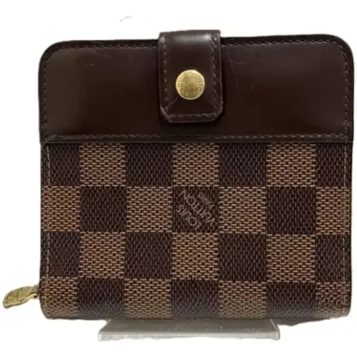 Pre-owned Canvas wallets , female, Sizes: ONE SIZE - Louis Vuitton Vintage - Modalova