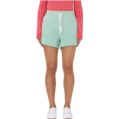Sportliche Bermuda-Shorts , Damen, Größe: M - Polo Ralph Lauren - Modalova
