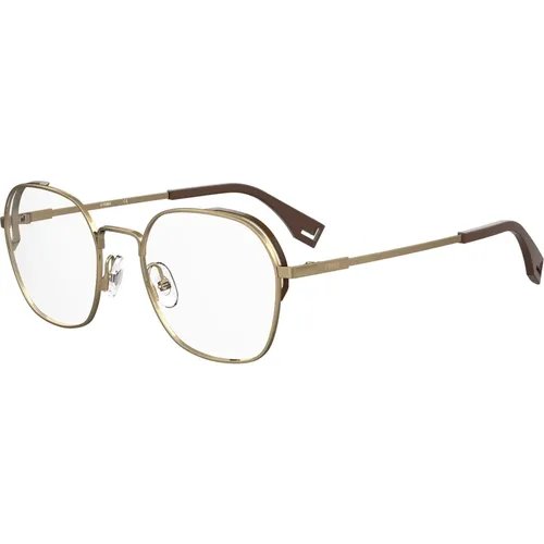 Gold Eyewear Frames Pack , unisex, Sizes: 53 MM - Fendi - Modalova