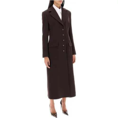 Single-Breasted Coats,Geschneiderte Mantel aus Wolle und Kaschmir - Dolce & Gabbana - Modalova