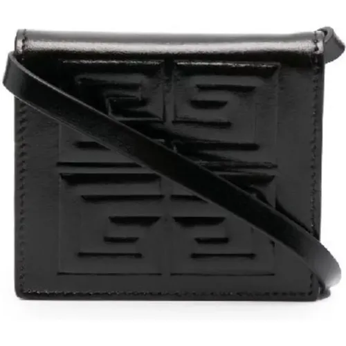 Klassische Leder Brieftasche , Damen, Größe: ONE Size - Givenchy - Modalova