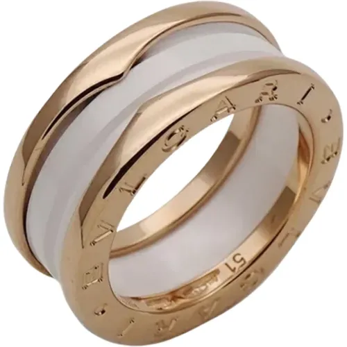 Pre-owned Rose Gold rings , female, Sizes: ONE SIZE - Bvlgari Vintage - Modalova