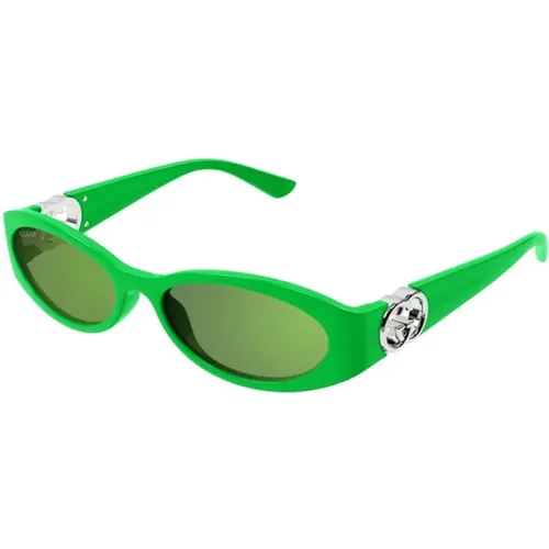 Frame Sunglasses with Lenses , female, Sizes: 54 MM - Gucci - Modalova