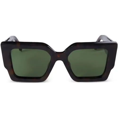 Oeri128 6055 Sunglasses , female, Sizes: 55 MM - Off White - Modalova