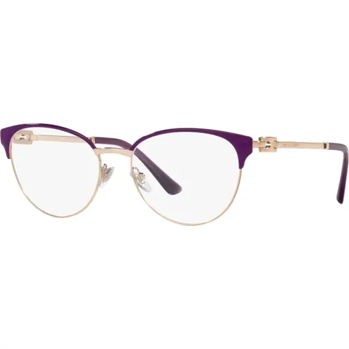 Violet Eyewear Frames , female, Sizes: 54 MM - Bvlgari - Modalova